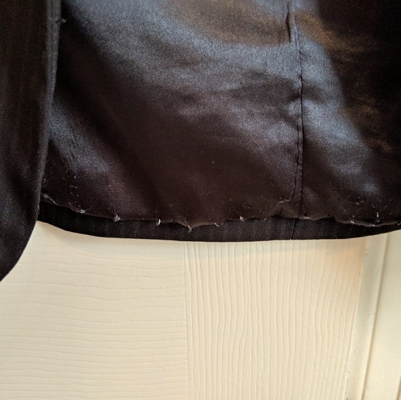 Aqua pinstripe blazer - Picture 2 of 4